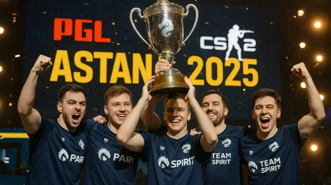 Team Spirit — триумфаторы PGL Astana 2025: как «драконы» обыграли Astralis и покорили CS2
