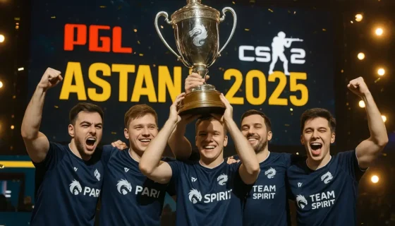 Team Spirit — триумфаторы PGL Astana 2025: как «драконы» обыграли Astralis и покорили CS2