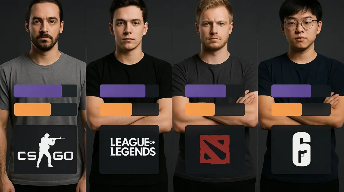 Игроки с самыми высокими K/D и MMR: статистика по дисциплинам