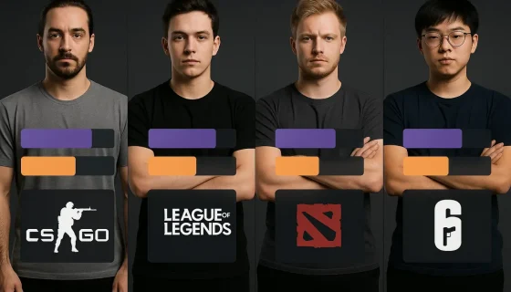 Игроки с самыми высокими K/D и MMR: статистика по дисциплинам