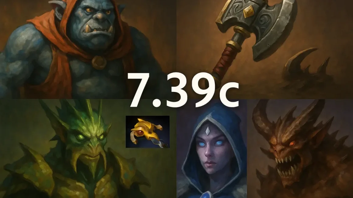 Dota 2: патч 7.39c вносит изменения в баланс героев и предметов